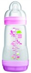 MAM Biberon 1er Age Anti-Colique 260ml Transparent Rose